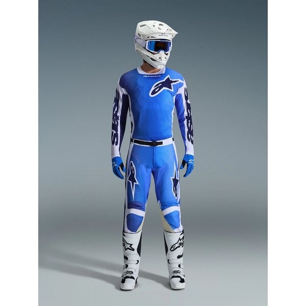 Pantaloni cross-enduro ALPINESTARS RACER AIR PORTL 2026 30 Albastru/Alb, 10