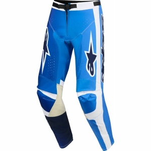 Pantaloni cross-enduro ALPINESTARS RACER AIR PORTL 2026 30 Albastru/Alb