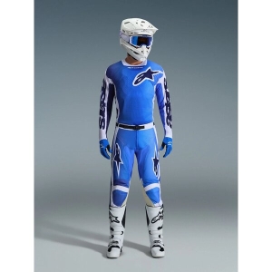 Pantaloni cross-enduro ALPINESTARS RACER AIR PORTL 2026 30 Albastru/Alb, 10