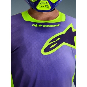 Tricou cross-enduro ALPINESTARS RACER PORTL 2026 S Verde/Alb/Negru, 16