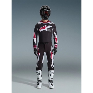 Tricou cross-enduro ALPINESTARS SUPERTECH AFD VISTA 2026 S Alb/Mov/Negru, 10