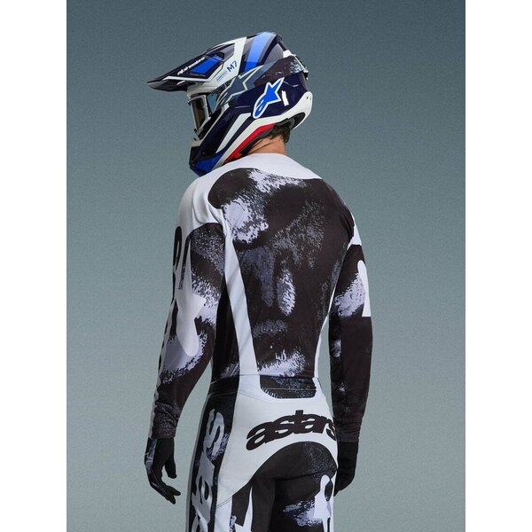 Tricou cross-enduro ALPINESTARS RACER LAHND 2026 L Camo/Nisipiu, 5