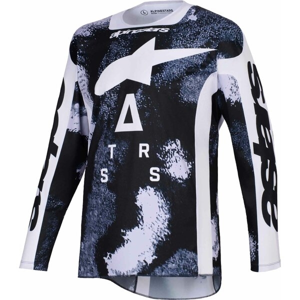 Tricou cross-enduro ALPINESTARS RACER LAHND 2026 XL Camo/Nisipiu, 4