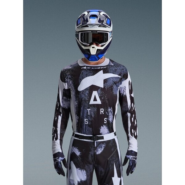 Tricou cross-enduro ALPINESTARS RACER LAHND 2026 XL Camo/Nisipiu, 10