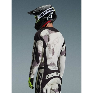 Tricou cross-enduro ALPINESTARS RACER LAHND 2026 XL Camo/Nisipiu, 3