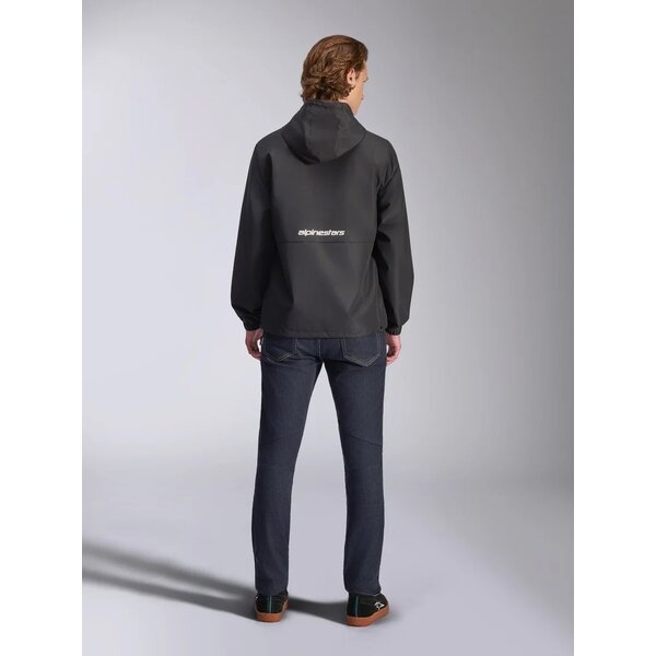 Geaca ALPINESTARS SPEEDER CHROMIUM WINDBREAKER S Negru/Alb, 4