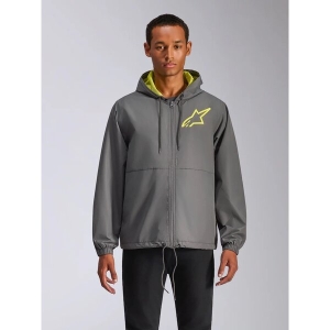 Geaca ALPINESTARS SPEEDER CHROMIUM WINDBREAKER S Negru/Alb, 6