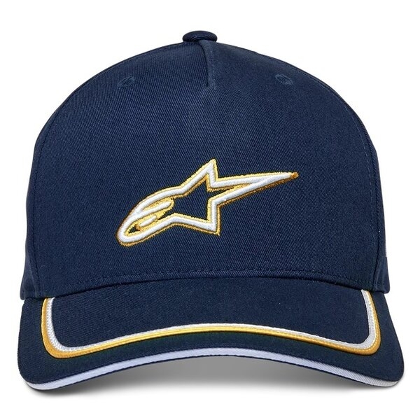 Sapca ALPINESTARS ASCENSION SNAPBACK Hat OS Navy/Auriu, 4