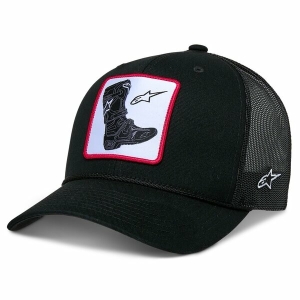 Sapca ALPINESTARS BOOTED TRUCKER Hat Verde military/Negru