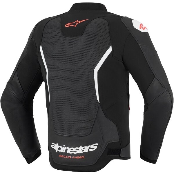 Geaca de piele sport ALPINESTARS GP FORCE V2 AIRFLOW 54 Rosu/Rosu fluo, 10