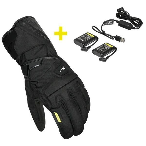Manusi cu incalzire electrica MACNA FOTON 2.0 RTX KIT Negru L
