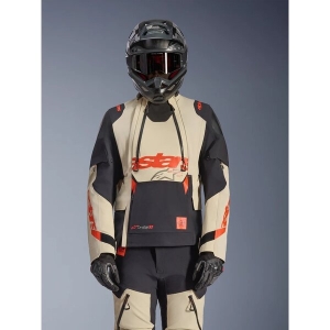Geaca textil impermeabila ALPINESTARS HALO PRO DRYSTAR®XF LAMINATED S Maro/Negru/Portocaliu, 15