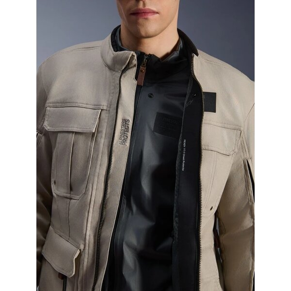 Geaca textil impermeabila ALPINESTARS BORREGO DRYSTAR® S Gri deschis, 8