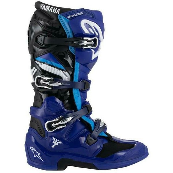 Cizme cross-enduro ALPINESTARS TECH 7 YAMAHA Albastru/Negru/Alb 40.5, 5