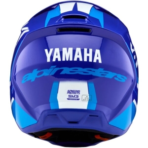 Casca cross-enduro ALPINESTARS S-M3 YAMAHA ECE06 XS Albastru/Alb, 3