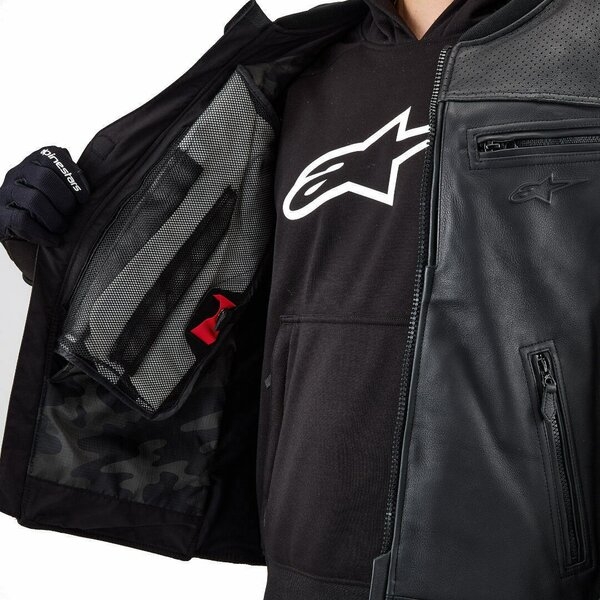Vesta airbag de piele ALPINESTARS TECH-AIR® 3 V2 Negru S, 9