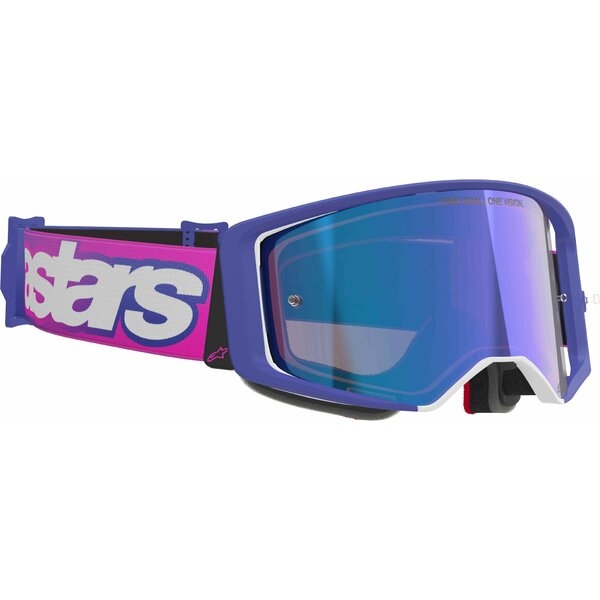 Ochelari cross-enduro ALPINESTARS SUPERTECH VISION VISTA GOGGLE Mov/Roz, 5