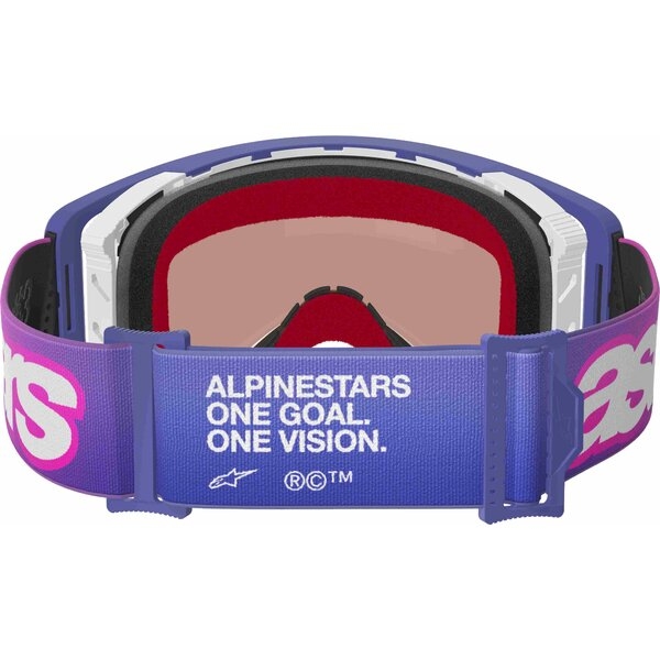 Ochelari cross-enduro ALPINESTARS SUPERTECH VISION VISTA GOGGLE Mov/Roz, 8