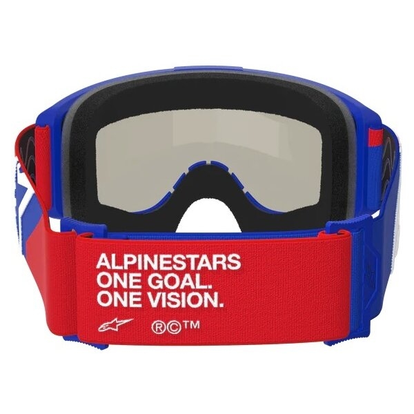 Ochelari cross-enduro ALPINESTARS VISION SAND GOGGLE Albastru/Rosu, 3