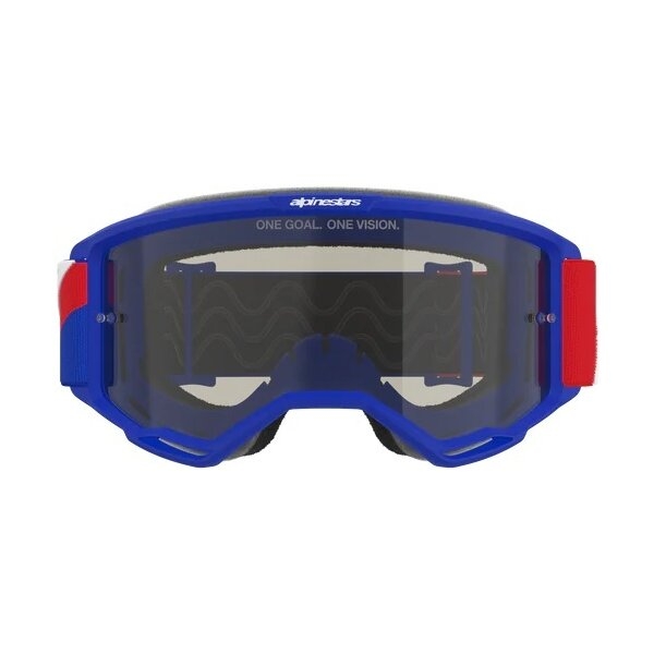 Ochelari cross-enduro ALPINESTARS VISION SAND GOGGLE Albastru/Rosu, 8