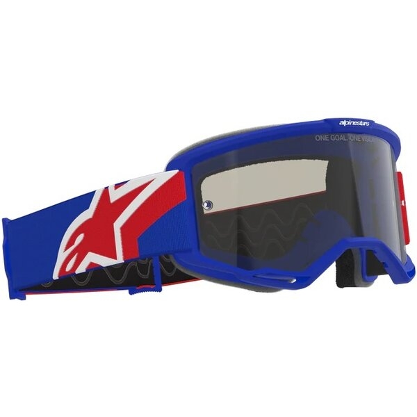 Ochelari cross-enduro ALPINESTARS VISION SAND GOGGLE Albastru/Rosu, 9