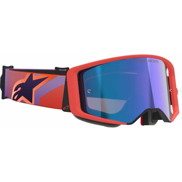 Ochelari cross-enduro ALPINESTARS SUPERTECH VISION CORP GOOGLE Mov/Galben fluo, 10