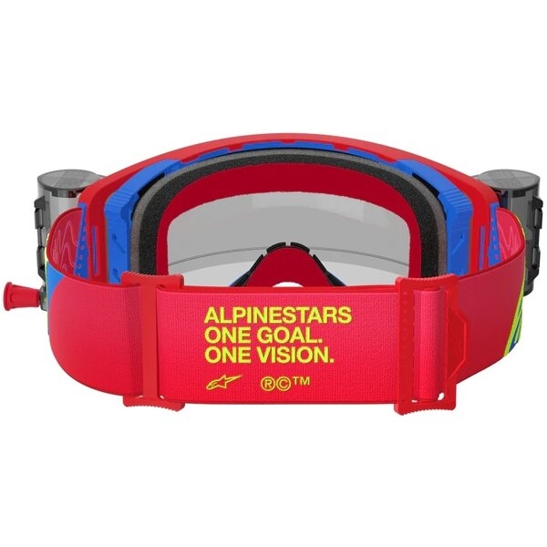 Ochelari cross-enduro ALPINESTARS SUPERTECH CORP ROLL-OFF GOOGLE Rosu/Albastru, 4