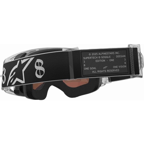 Ochelari cross-enduro ALPINESTARS SUPERTECH VISION DNGR38 XXV LE GOGGLE Argintiu, 8