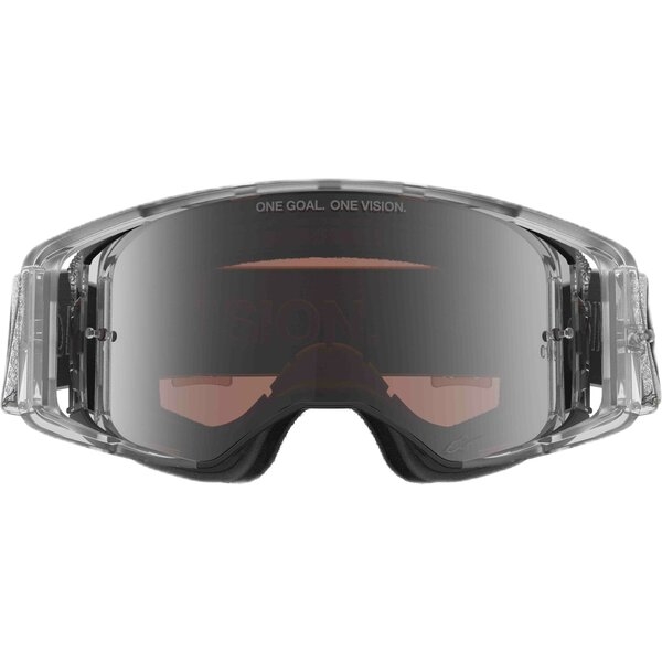Ochelari cross-enduro ALPINESTARS SUPERTECH VISION DNGR38 XXV LE GOGGLE Argintiu, 9