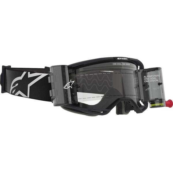 Ochelari cross-enduro ALPINESTARS VISION 8 CORP ROLL-OFF GOGGLE Negru, 4