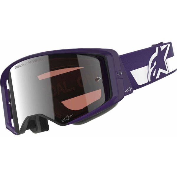Ochelari cross-enduro ALPINESTARS SUPERTECH VISION HUNTA96 XXV LE GOOGLE Mov/Alb, 3