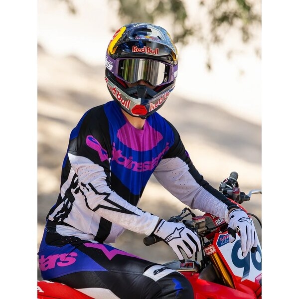 Ochelari cross-enduro ALPINESTARS SUPERTECH VISION HUNTA96 XXV LE GOOGLE Mov/Alb, 6