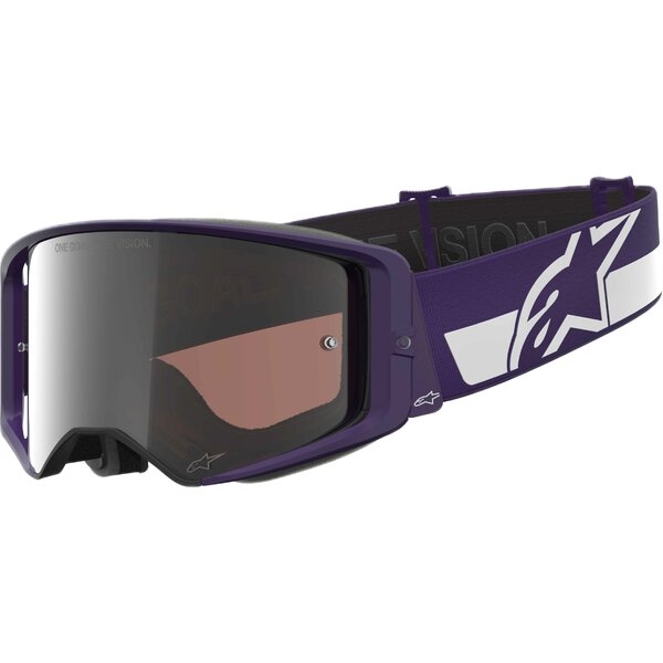 Ochelari cross-enduro ALPINESTARS SUPERTECH VISION HUNTA96 XXV LE GOOGLE Mov/Alb, 9