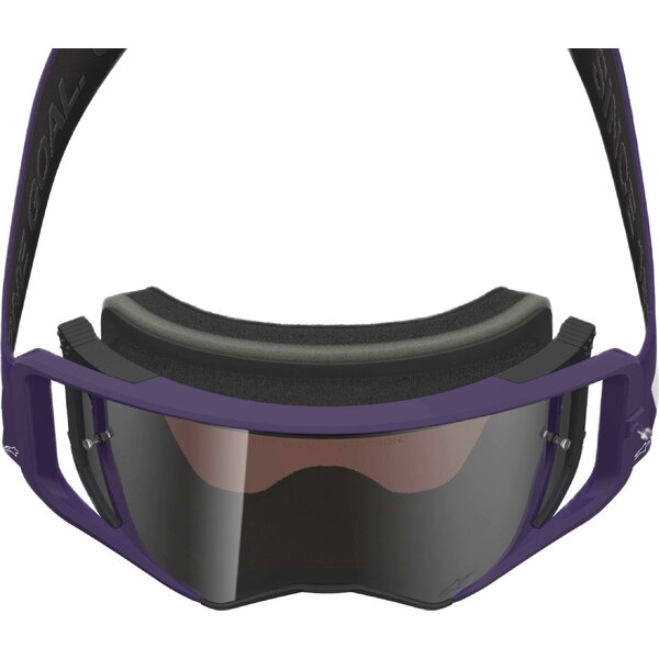 Ochelari cross-enduro ALPINESTARS SUPERTECH VISION HUNTA96 XXV LE GOOGLE Mov/Alb, 11