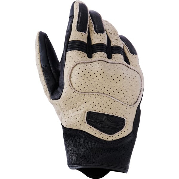 Manusi de piele ALPINESTARS MUSTANG V3 S Bej/Negru, 5