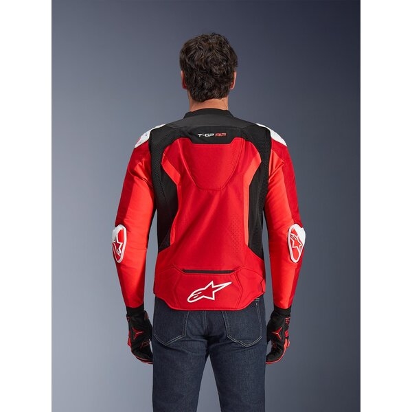 Geaca textil de vara ALPINESTARS T-GP AIR S Rosu fluo/Rosu/Negru, 7