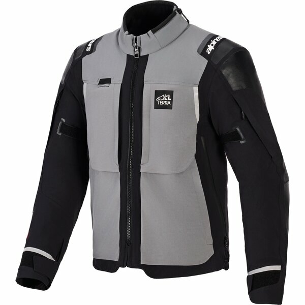 Geaca all season textil impermeabila ALPINESTARS ANDES PRO DRYSTAR® XF M Negru/Gri inchis, 13