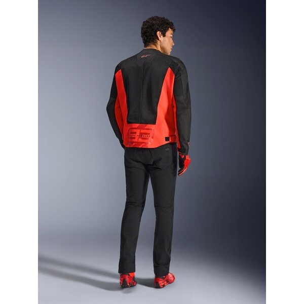 Geaca textil de vara ALPINESTARS MM93 C-1 AIR S Rosu fluo/Rosu/Negru, 4