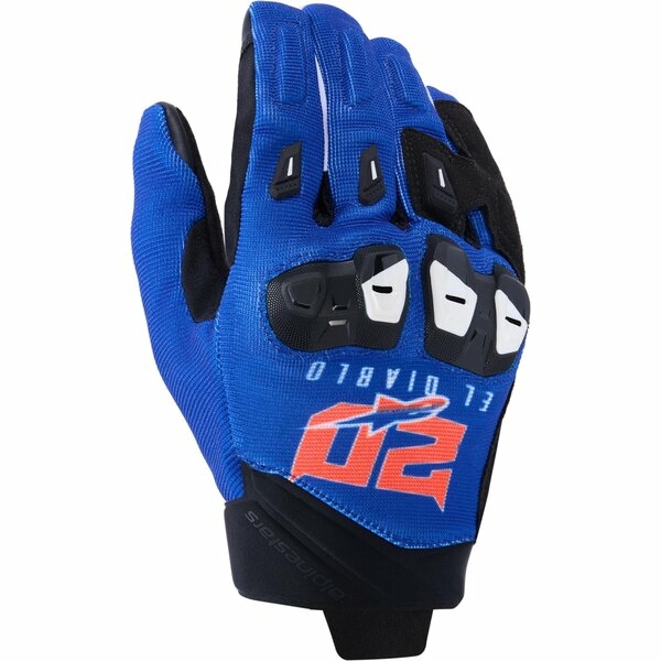 Manusi de vara ALPINESTARS FQ20 SP X 1 S Albastru/Negru/Rosu, 3