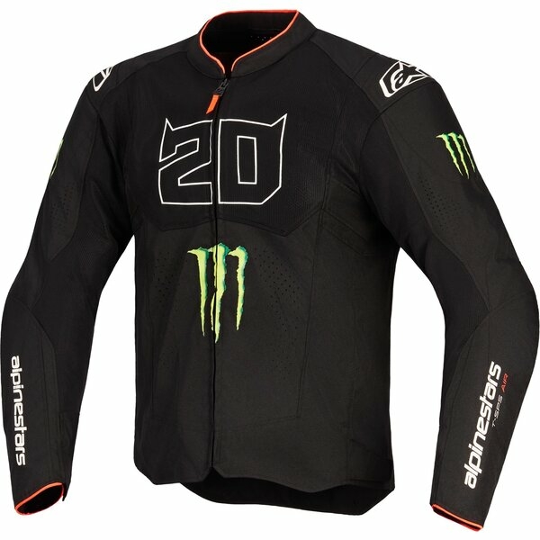 Geaca textil de vara ALPINESTARS FQ20 T-SPS AIR V2 MONSTER S Negru/Alb, 3