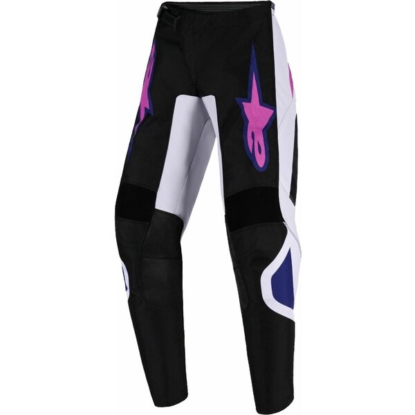 Pantaloni cross-enduro de copii ALPINESTARS FLUID GRID 2026 26 Negru/Gri/Mov, 3