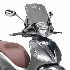Parbriz fumuriu 29 x 45 cm (H x L) Piaggio Beverly 125ie-300ie (2010 - 2017)   Beverly 350 Sport Touring (2012 - 2017)
