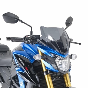 Parbriz fumuriu 28 x 36.5 cm (H x L) Suzuki GSX S750 (2017)