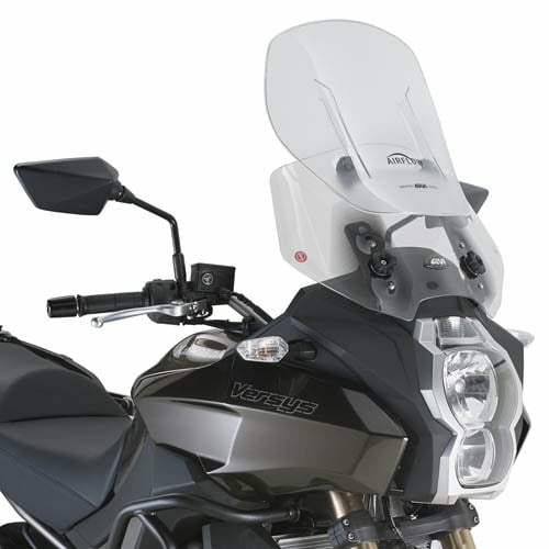 Parbriz Givi Transparent + Deflector Vant Kawasaki Versys 650 (15   21)   Versys 1000 (12   16)