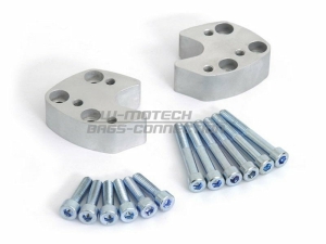 Inaltator ghidon D. 22 mm. h 27 mm. Argintiu.