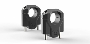 Inaltator ghidon D. 32 mm. h 40 mm. Negru.