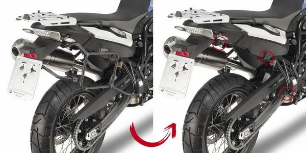 Suport Side Case MONOKEY BMW F650 GS