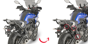 Suport Side Case V35 Yamaha MT-07 Tracer