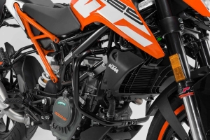 Crash bar negru KTM 125 (11-)   200 Duke (11-16).