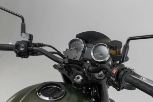 Suport Quick-Lock cu absorbant soc pentru GPS . Negru . Kawasaki Z900RS  Cafe (17-).